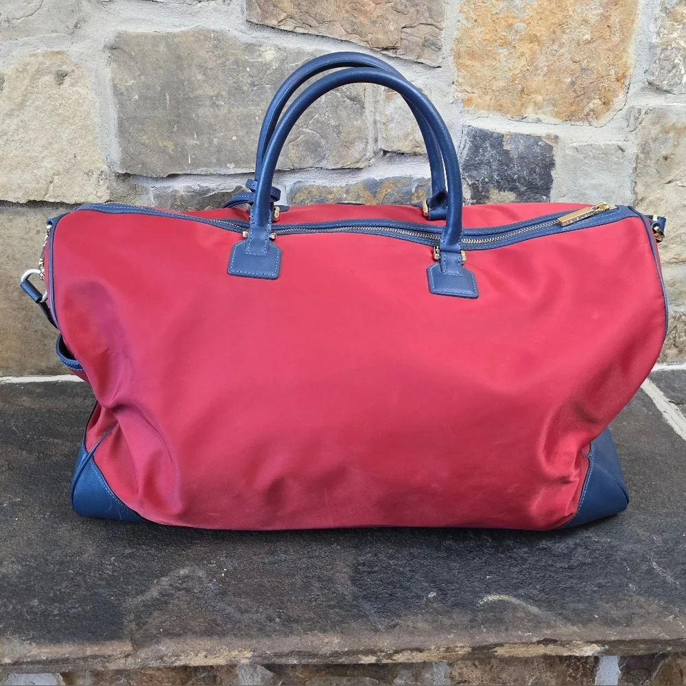 Tory Burch Robinson Nylon Duffle Bag